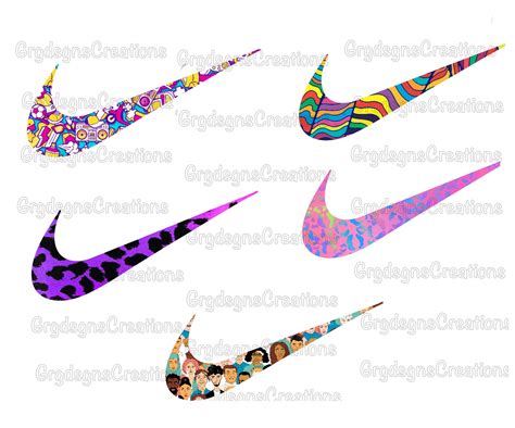 Nike Logo Designs Leopard Design Png For Etsy