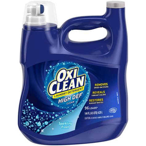 Oxiclean Sparkling Fresh He Liquid Laundry Detergent 96 Loads Shop