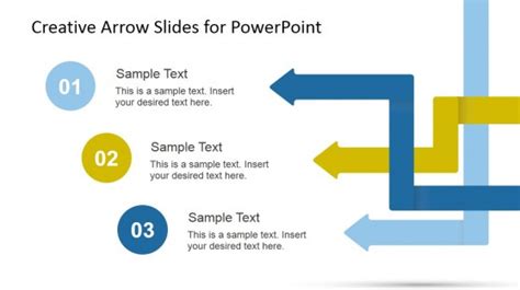Creative Arrow Slides Template For Powerpoint Slidemodel