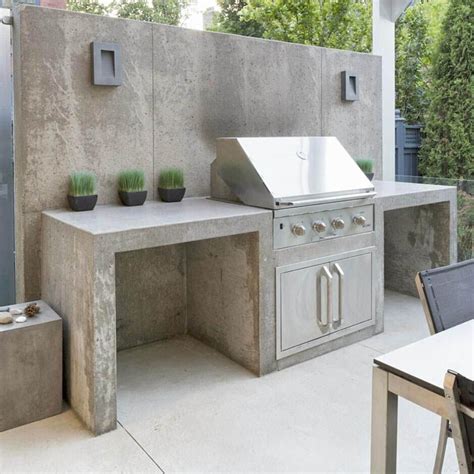 Diy Outdoor Kitchen Countertops 14 Gorgeous Outdoor Counter Top