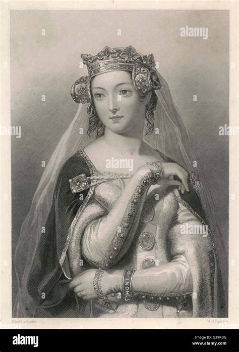 Philippa Of Hainault Queen Of Edward Iii Of England Queens Stock