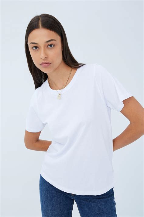 The 91 Classic Organic Tee White Cotton On T Shirts Vests And Camis