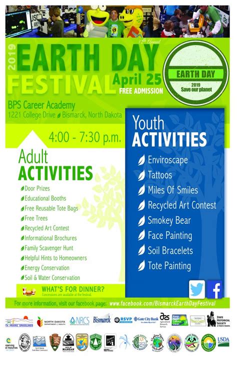 Earth Day Event Nd Parks And Recreation Business And Grants