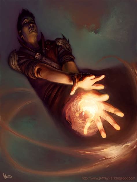 Fireball By Jeffreylai On Deviantart Fantasy Wizard Fantasy Games
