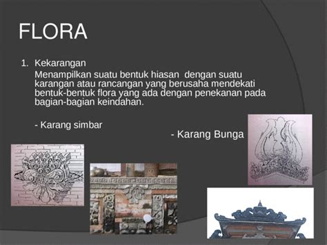 Dampak modernisasi terhadap hubungan kekerabatan daerah sulawesi tengah. Ragam Hias Arsitektur Tradisional Bali