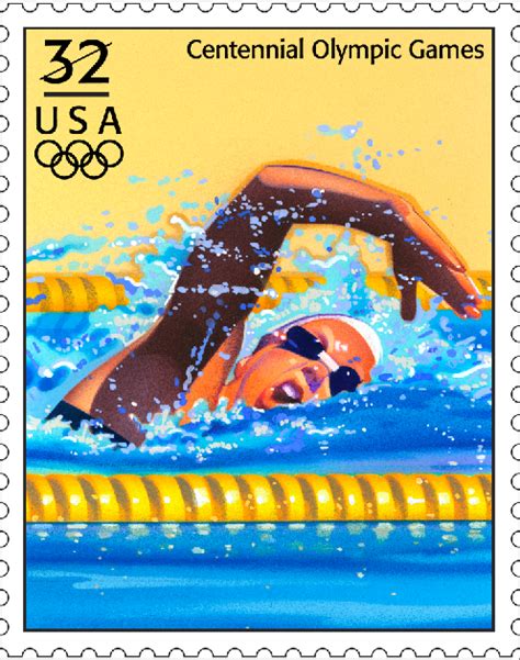 Issued In 1996 To Commemorate The Olympic Games In Atlanta Georgia