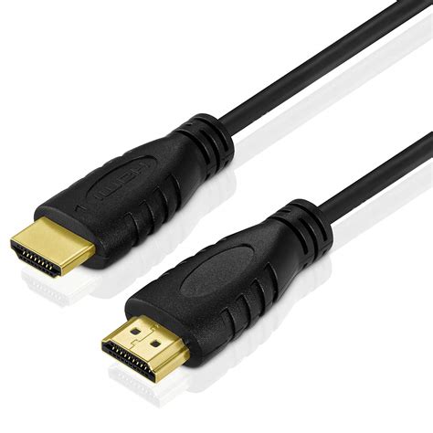 Hdmi Cable High Speed 6ft Gold Plated Connectors For Tv Pc