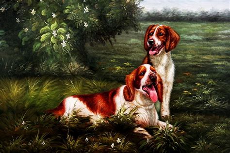 Imágenes Arte Pinturas Paisajes Con Perros