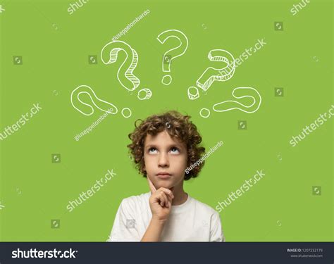 Thinking Kid 6 Years Old Child Stock Photo 1207232179 Shutterstock