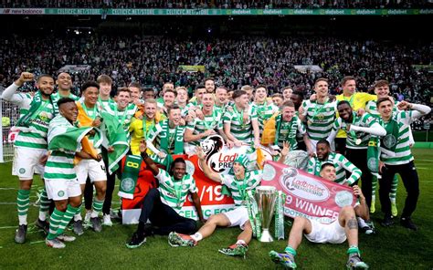 Celtic Celebrate Title Win By Beating Hearts But Both Teams Sights