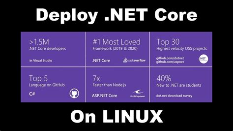 How To Deploy ASP NET Core 5 6 On LINUX The Easy Way YouTube