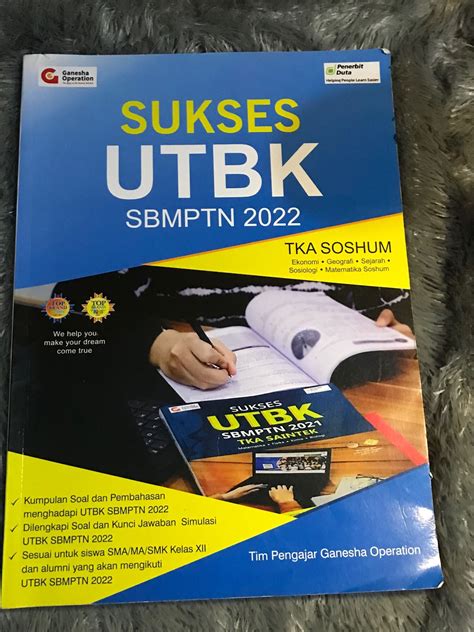 Buku TKA SOSHUM Sukses UTBK SBMPTN 2022 Ganesha Operation Lazada