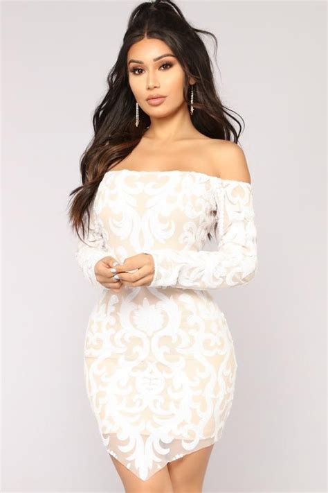 prom dresses white fashionnova lace white dress fashion nova dress party dress classy