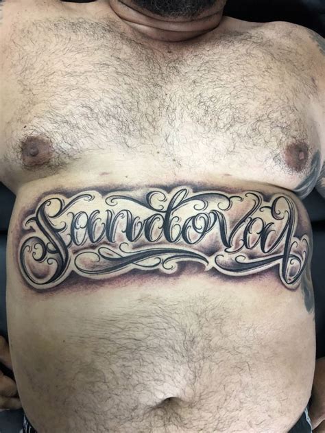Cursive j tattoo (page 1). Custom Stomach Name Tattoo | Tattoos, Free hand tattoo ...