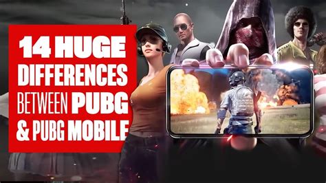 14 Big Differences Between Pubg Mobile And Pubg Pc Youtube