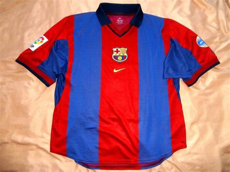 Barcelona Home Football Shirt 2000 2001