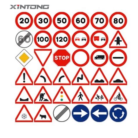 Customized Good Quality Aluminum Roadway Safety Signage Reflective No