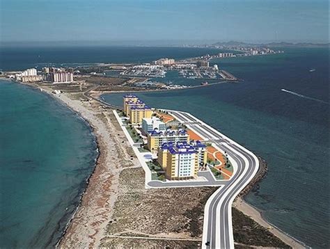 Foto Vista Aerea Urbanización Manga Del Mar Menor La Veneziola La