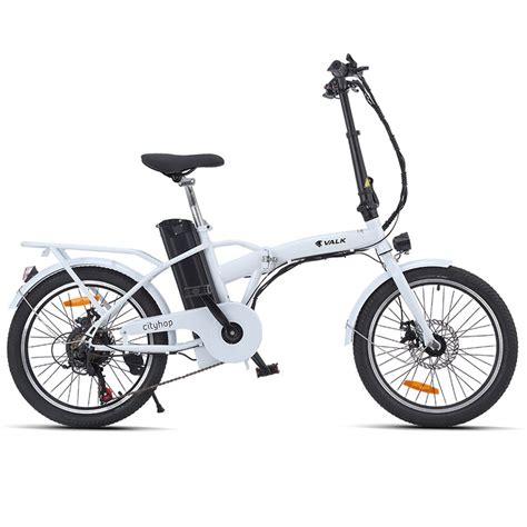 Valk Folding Electric E Bike Foldable Fold Up Ebike Bicycle 20 Inch 36v