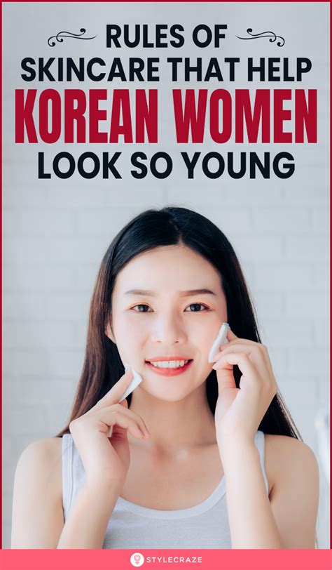 10 Rules Of Skincare That Help Korean Women Look So Young Korean