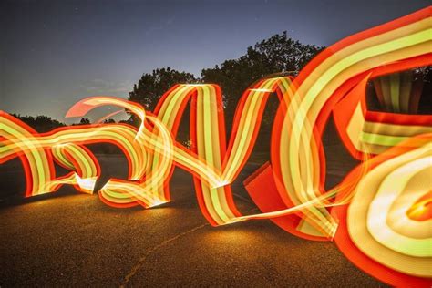 Night Light Painting Photography Tips Igdc