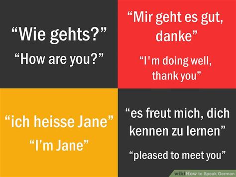 3 Ways To Speak German Wikihow