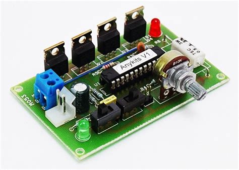 Dc Motor And Direction Controller With Brake Using Mc33035 Electronics Lab