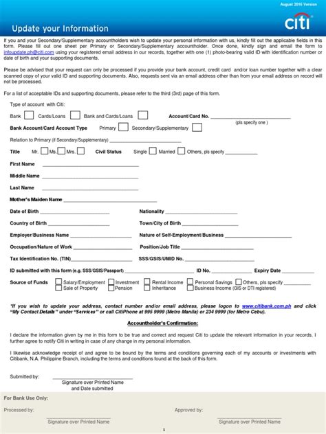 It was specifically about the expired card. Info Update Form Aug2016 | Identity Document | Credit Card