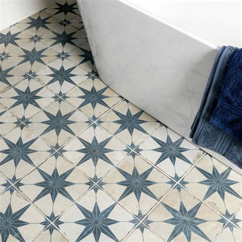 Metropolis Star Indigo Wall And Floor Tile Tile Mountain