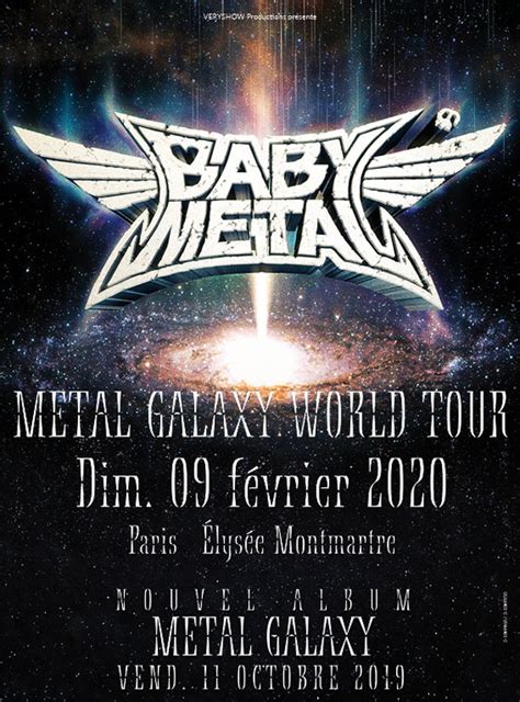 Babymetal Metal Galaxy World Tour LÉlysÉe Montmartre Paris 9