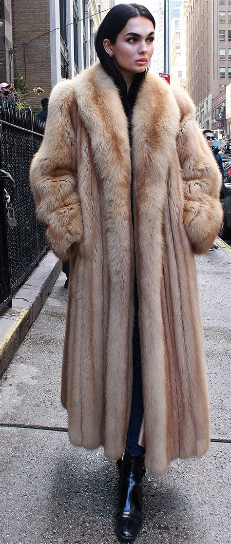 Golden Sable Fur Coat Marc Kaufman Furs