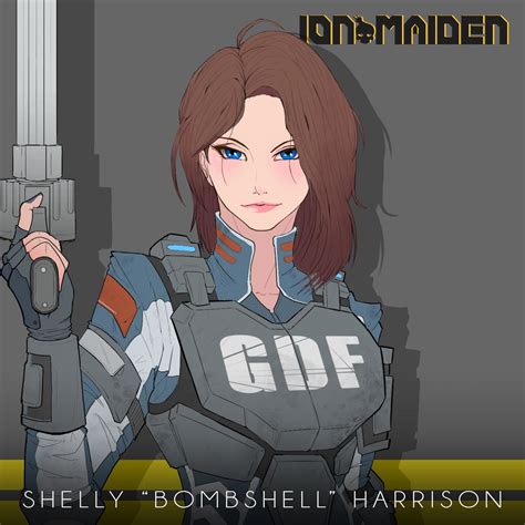 Artstation Ion Fury Ion Maiden Shelly Bombshell Harrison