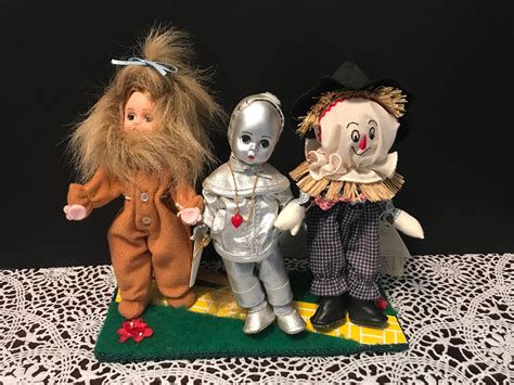 Set Of 4 Limited Edition Wizard Of Oz 1966 Vintage Ideal Character