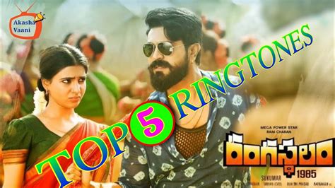 Your trusted destination for top music news, music industry information, and concert details. Top 5 Ringtones from Rangastalam Latest Telugu movie ...