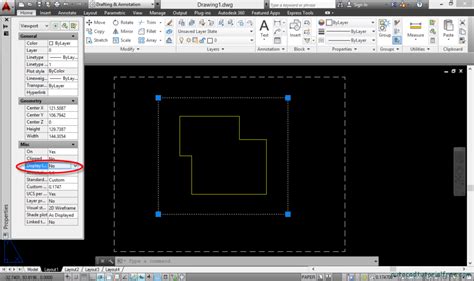 Unlock Scale Viewport Layout Autocad Tip