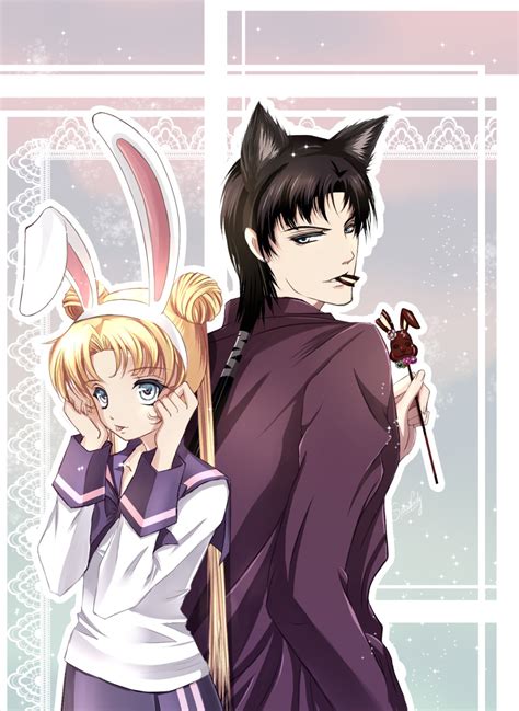 Bunny And Wolf By Snowlady7 On Deviantart