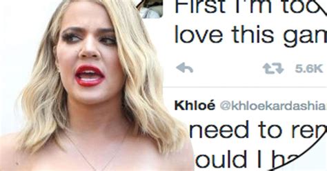 Khloe Kardashian Responds To Accusations She S Too Skinny I Love This Game Ok Magazine