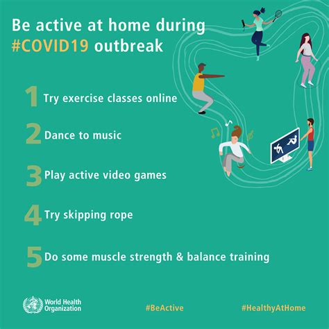 5 Physical Activities Proposed Be Active At Home During Covid19