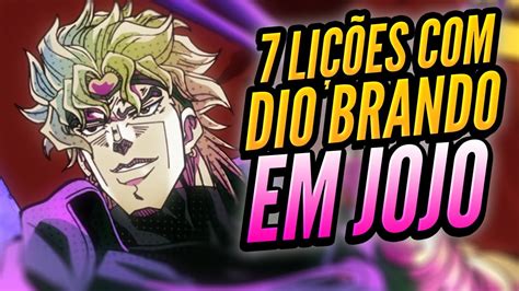 7 Lições Que Aprendemos Com Dio Brando Youtube