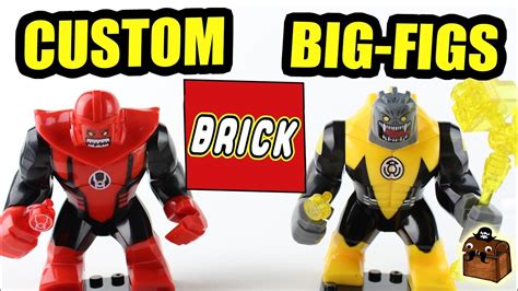 Big Figs Custom Lego Superheroes Youtube