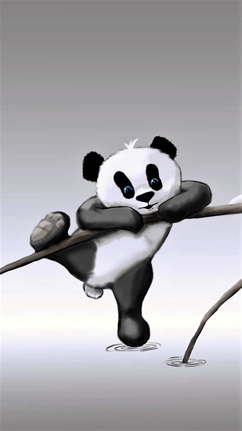 Indulge your inner child with a fun cartoon wallpaper. Panda Cartoon Wallpaper (73+ pictures)