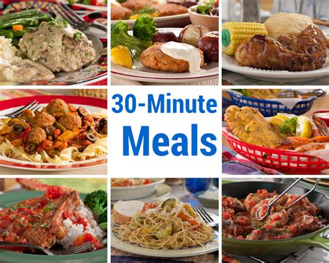 30 recipes for 30 minute meals