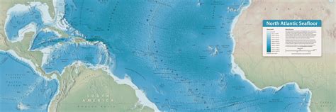 North Atlantic Seafloor Map