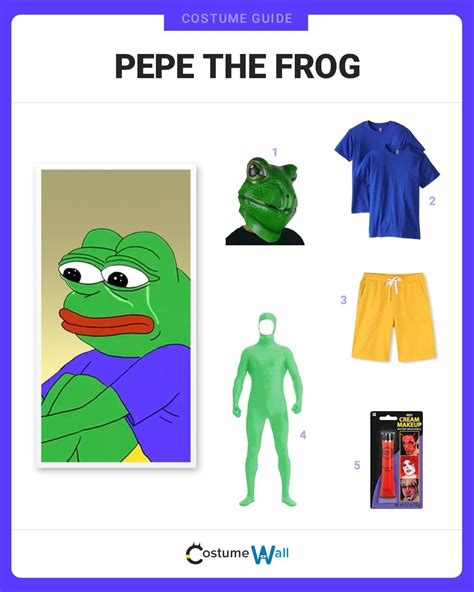 Dress Like Pepe The Frog Costume Halloween And Cosplay Guides