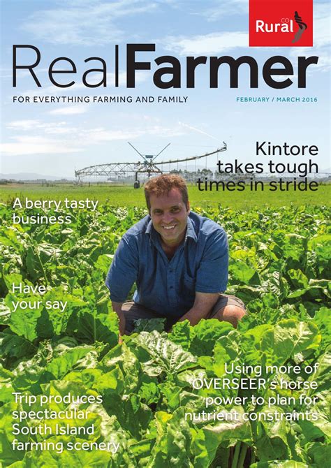 Real Farmer February March 2016 By Ruralco Issuu