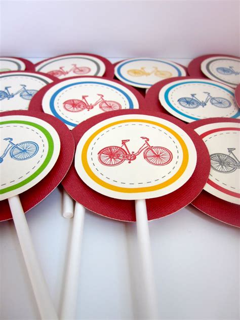 Vintage Bicycle Themed Birthday Party