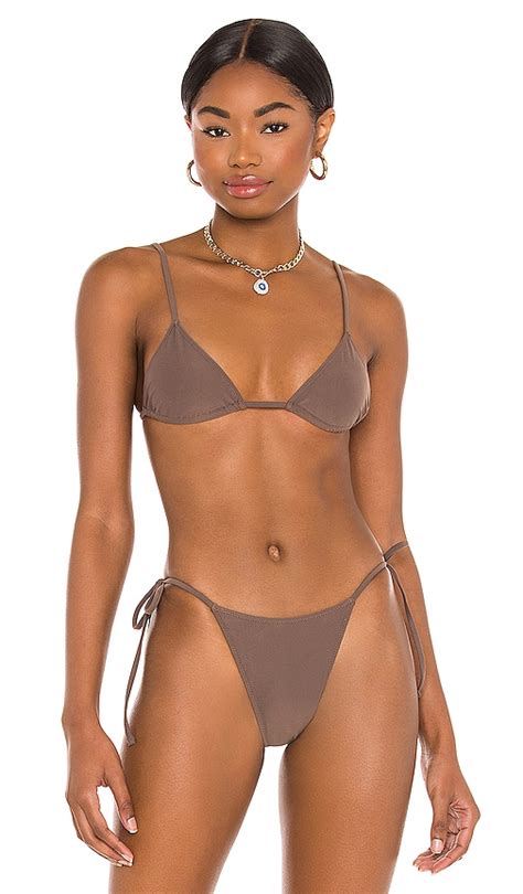 Tropic Of C Equator Bikini Top In Driftwood Revolve