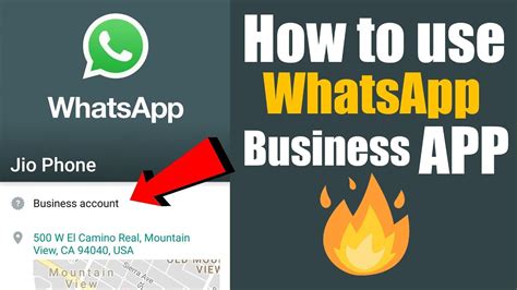 How To Use Whatsapp Business App 🔥 Youtube