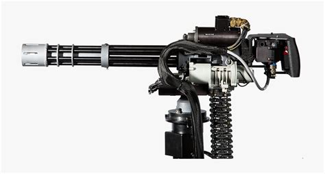 M134 072318 Gatling Gun M134 Hd Png Download Kindpng