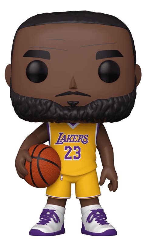 Funko POP! NBA: Lakers – 10" LeBron James (Yellow Jersey) – Walmart